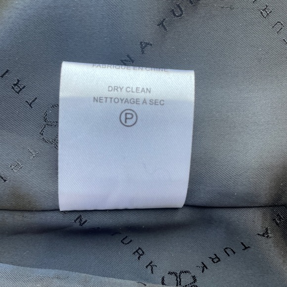 Trina Turk Womens Striped Topper Pea Coat Sz 10 Retro Mod Preppy Nautical Bold - Picture 10 of 13